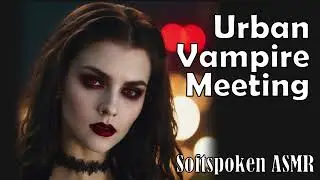 ASMR Urban Vampire Meeting [F4A] Softspoken Roleplay