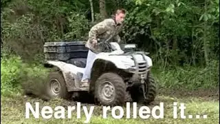 MESSING AROUND ON FOURWHEELERS!