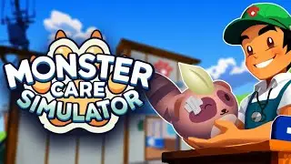 НАГЛАЖИВАЕМ МОНСТРОВ! - MONSTER CARE SIMULATOR ПЕРВЫЙ ВЗГЛЯД