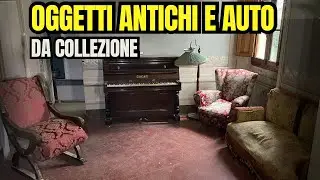 TROVIAMO UN’AUTO DA COLLEZIONE IN GARAGE E UN' INFINITA' DI OGGETTI