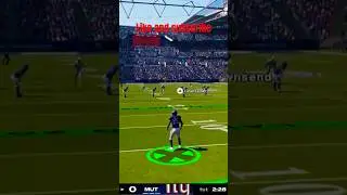 Omg the return #madden25 #madden25clips #mut25 #shorts #nfl #gaming #trending