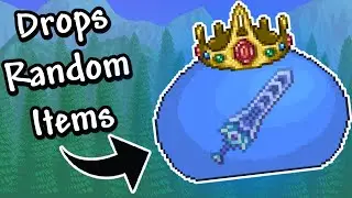 Terraria Master Mode, But Every Item Drop Is Random...