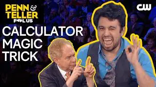 Magician Performs Calculator Magic Trick | Penn & Teller: Fool Us | The CW