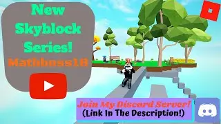 New Series! Skyblock! (Roblox Skyblock #1!)