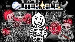 Outertale: Project Spacetime Gameplay {Genocide Ending}