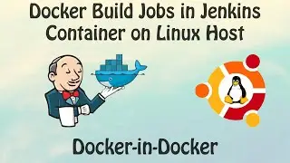 Docker Build Jobs in Jenkins CI/CD Pipeline Container on Linux Host Docker-In-Docker (DinD)
