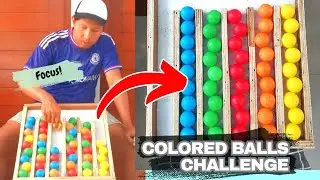 Colored balls challenge | Fun game