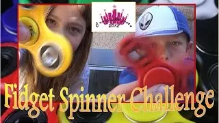 Fidget Spinner Challenge / Flip Spinner - Creative Princess