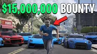 Surviving $15,000,000 Bounty on GTA 5 RP