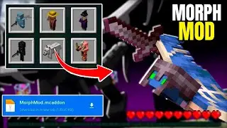 Conviértete en CUALQUIER MOBS con este increíble BRACELETE en Minecraft Bedrock 🐷