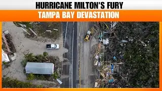 LIVE: Hurricane Milton Aftermath | Trail of Devastation in Tampa Bay, Florida | News9