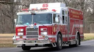 Garden City Fire Company Squad 65 Responding