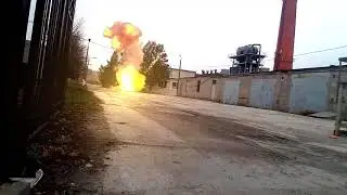 Взрыв машины