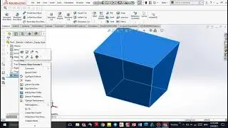SolidWorks tutorial for  beginners  English subtitle description part1:- on how to make Hooper በአማርኛ