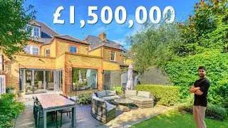 Inside a £1,500,000 London House with Tropical Fish Tank! (House Tour)