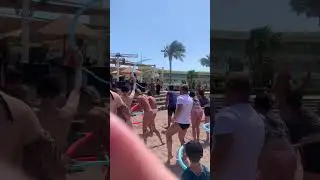 Дискотека на пляже в Шарме 
