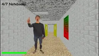 Baldis Basics In Super Powers Gameplay