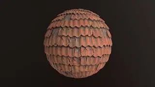 Texture Creation in Substance Designer | Roof Tiles | Free Download | Mesh Monde