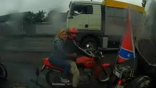 Мотоколона на мероприятии Мотоклуба NIGHT ROCKERS KIROVOGRAD 08.09.2018