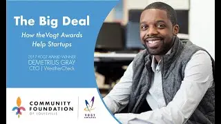 Demetrius Gray on the Community Foundation of Louisville’s Vogt Awards