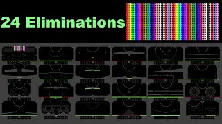 1000 Marbles Team Elimination Marble race in Algodoo [1000 Subs Special]