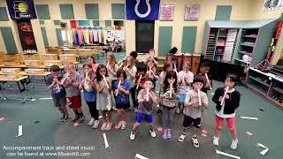 "A Questionable Alliance Of Warm Tasty Baked Goods (Hot Cross Buns)"  recorder song from MusicK8.com