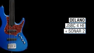 Delano JSBC 4 HE + Sonar 2 - Maruszczyk Elwood L4a Fretless 30"