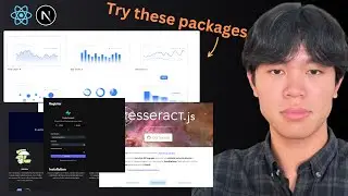 Checkout this React packages for your next project