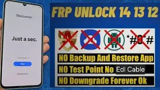 All Samsung Frp Mtp Mode / No Edl No *#0*# No Android Dwn No Chimera No Umt No UnlockTool All Cpu
