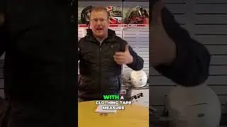 how to measure for a motorcycle helmet