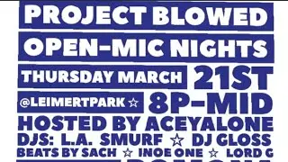 OPEN-MIC NIGHTS THIS WEEK @ LEIMERTPARK 8P×MID - MAR. 21