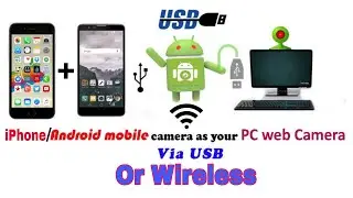 How To Use Your iOS | Android Device As A Wireless Webcam For Computer [Audible Tech]