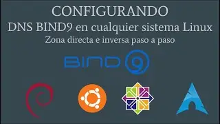 BIND9 Desde Cero: Instalar y Configurar DNS (Zona Directa e Inversa)