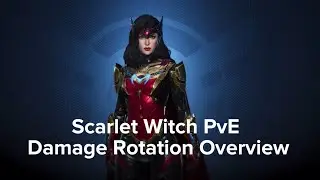 Scarlet Witch PvE Damage Rotation | Marvel Future Revolution