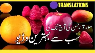 surah rahman || surah rahman with urdu translation || surah rahman qari abdul basit