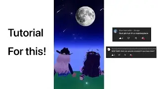 Tutorial For The “Moon And Back” Edit (Requested By @limexii@Yasminelhamadi)