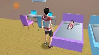 drama sakura school simulator"bibik dan paman datang kerumah"epsd 1