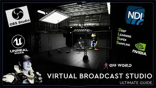 How to make a virtual broadcast studio in Unreal Engine