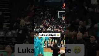 Luka Doncic and Kyrie Irving both failed at this dunk ☠️😂