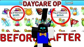 (PATCHED) How to get TONS of Diamonds from DAYCARE in Pet Simulator 99 Update 1 (Roblox)