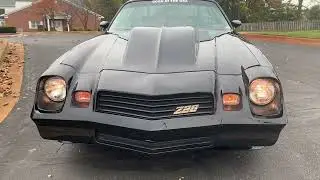 1981 Camaro Z28 for sale Merlin 496 ci built BAT Auction Dec 2023