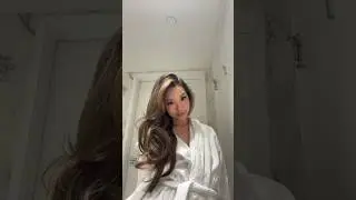 doing your hair after an everything shower 🤍 #hair #blowout #selfcare #aesthetic #relaxing