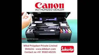 Learn how to refill ur Canon inktank printer - Canon Authorized Dealer - Mital Polyplast Pvt Ltd