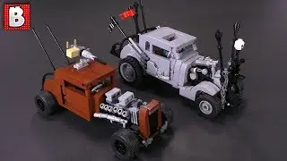The Nux Car and The Elvis Mad Max LEGO Custom Creation