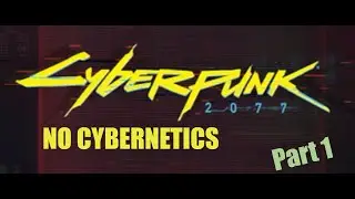 Cyberpunk 2077: No Cybernetics Challenge part 1