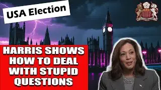 Harris Deals With Stupid Interview Question Superbly