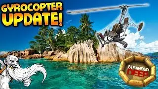 NEW GYROCOPTER UPDATE!!! - Let's Play Stranded Deep Gameplay