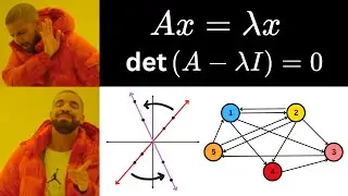 No One Taught Eigenvalues & EigenVectors Like This