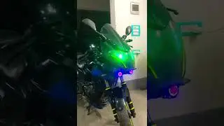 pulsar 220f night look 👀👀👀#lite #220f #automobile #bikelover