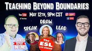 🔴The ESL Live Stream: Ignite, Innovate, Inspire! Every Sundays 9pm CST